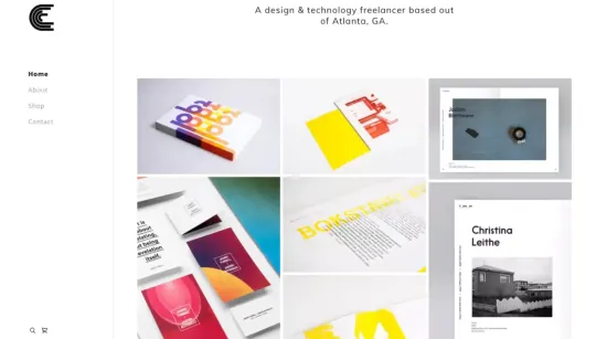Charmed website template preview