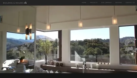 Building & Houses website template preview