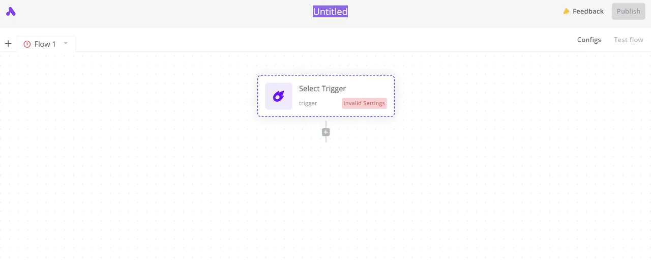 Activepieces interface