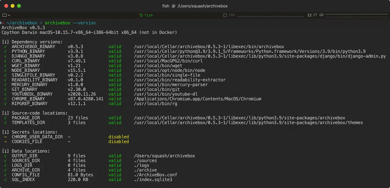 ArchiveBox screenshot 2