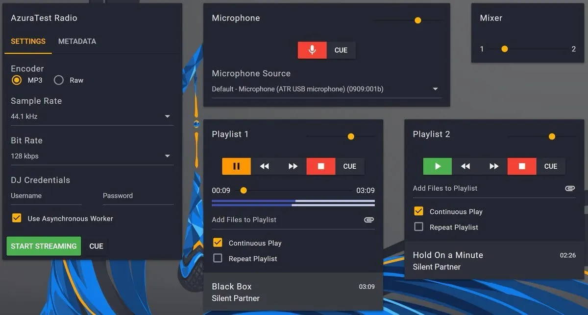 AzuraCast screenshot 2