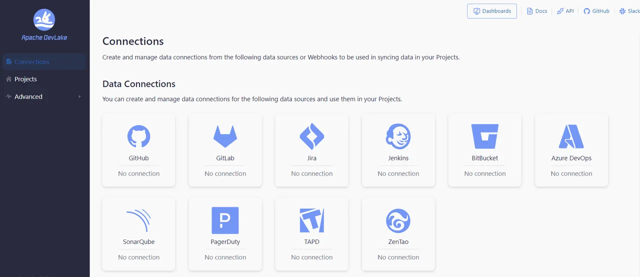 DevLake screenshot 2