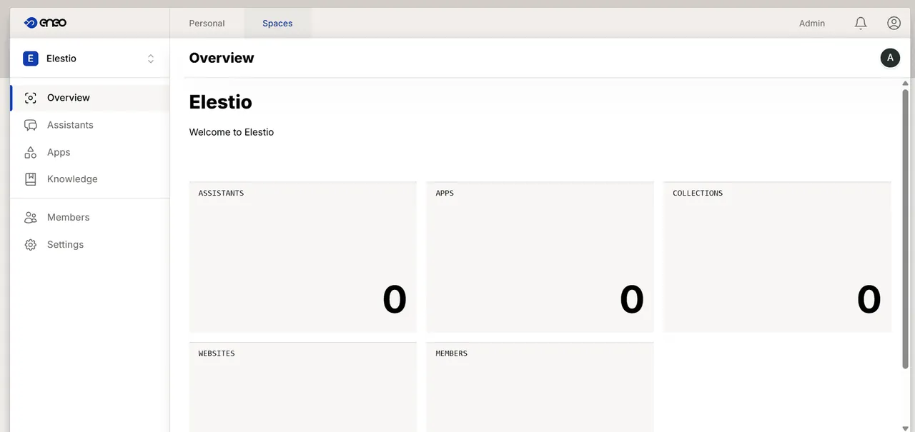 Eneo interface