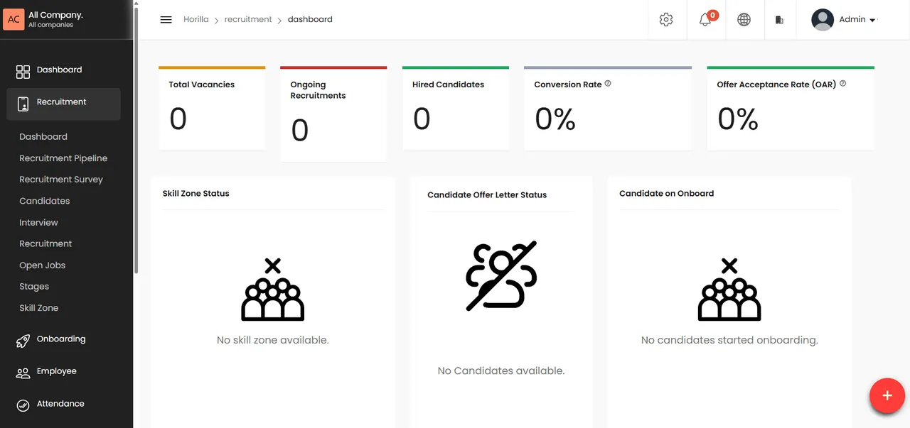 Horilla screenshot 2