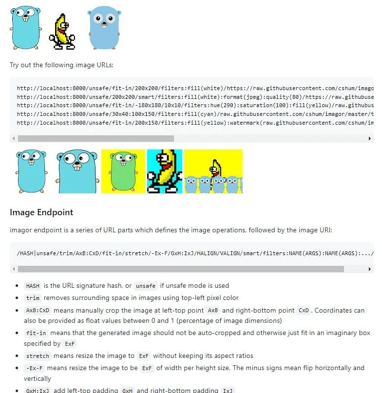 Imagor screenshot 2
