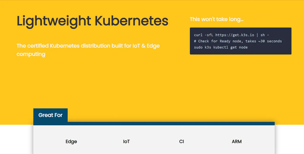 K3S screenshot 2