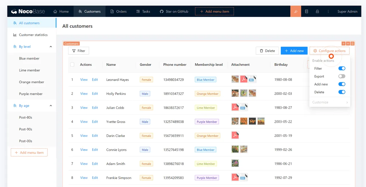 NocoBase screenshot 2