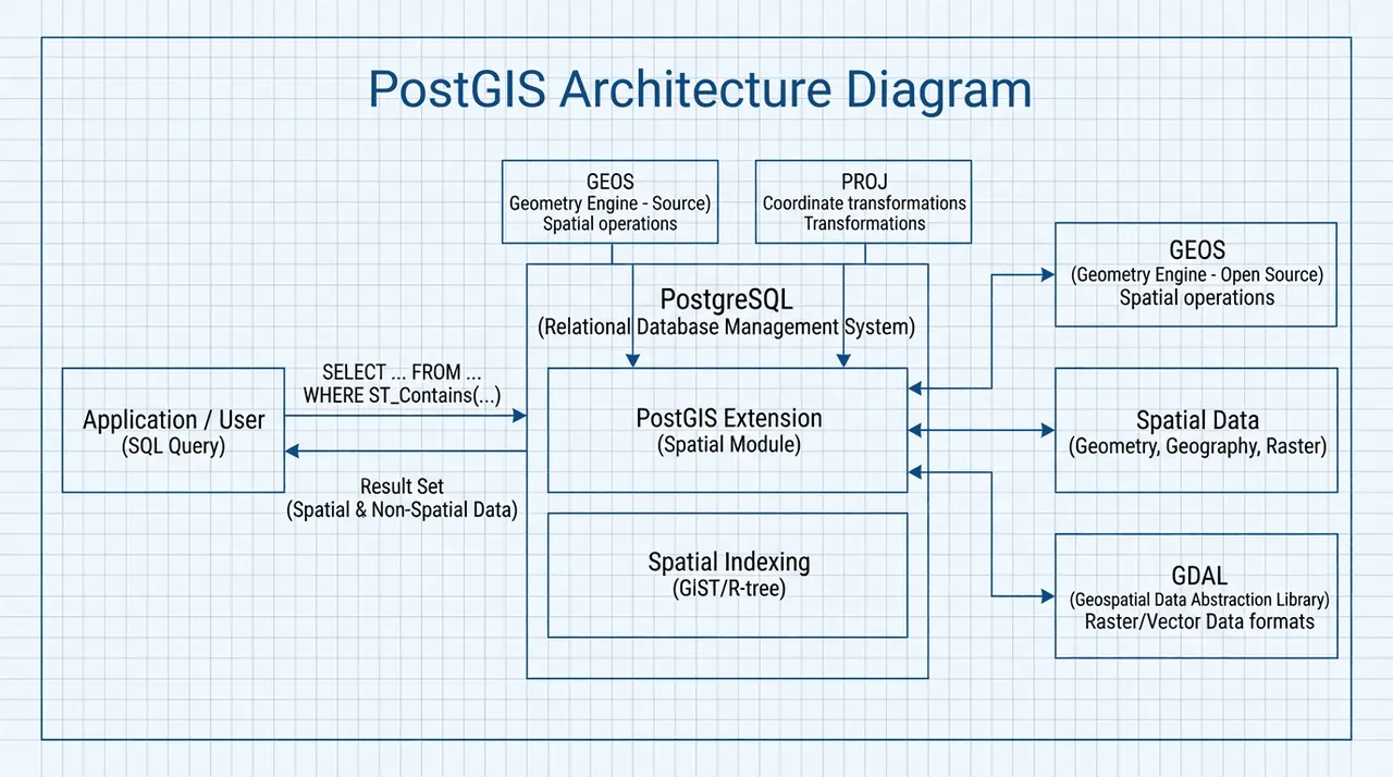 PostGIS interface