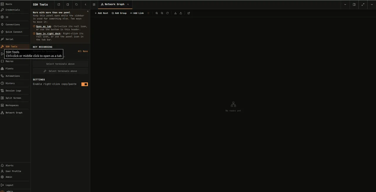 Termix screenshot 2