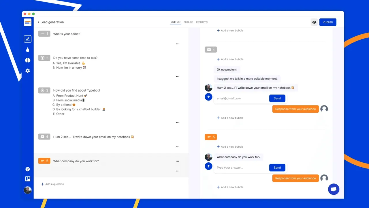 Typebot screenshot 2