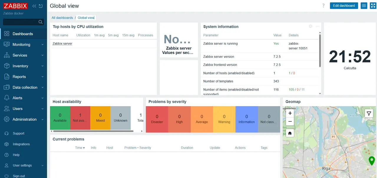 Zabbix screenshot 2